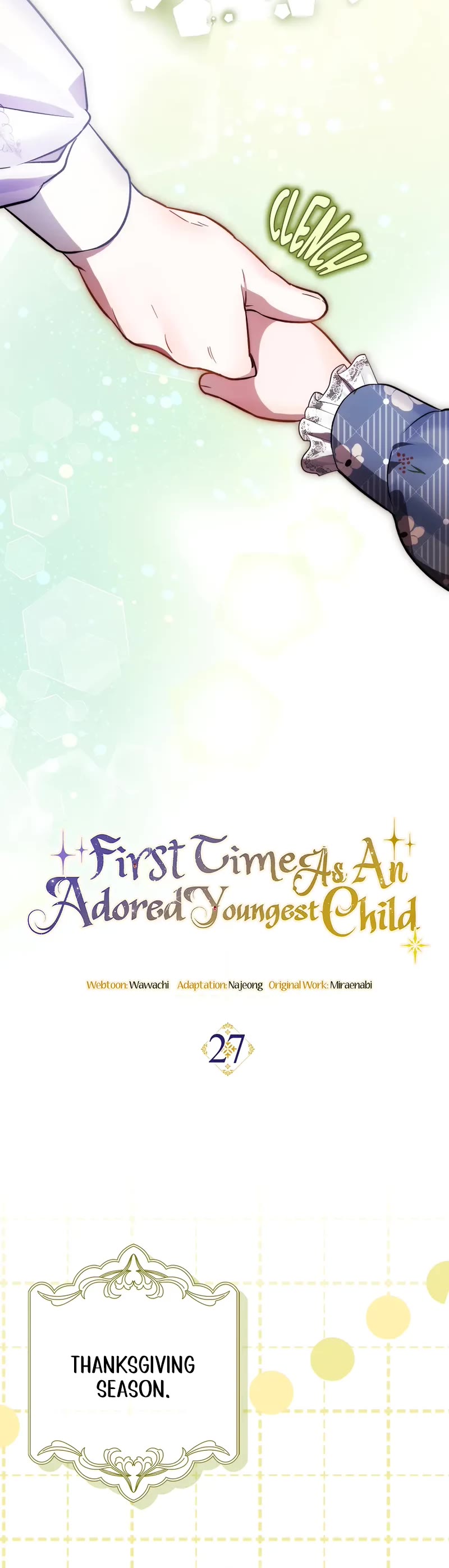 First Time As An Adored Youngest Child Chapter 27 page 11 - Chapter 27