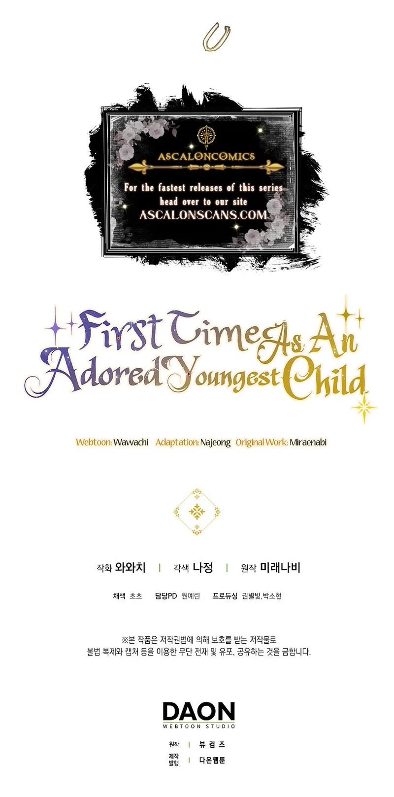 First Time As An Adored Youngest Child Chapter 9 page 36 - Chapter 9