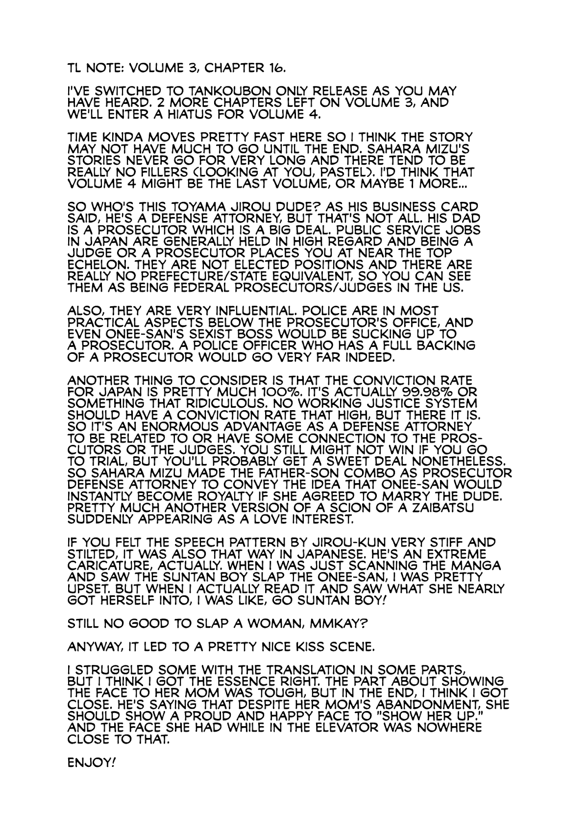 Fish Served Whole Chapter 16 page 27 - Chapter 16: Ayamarimasenkara "I Won't Apologize"