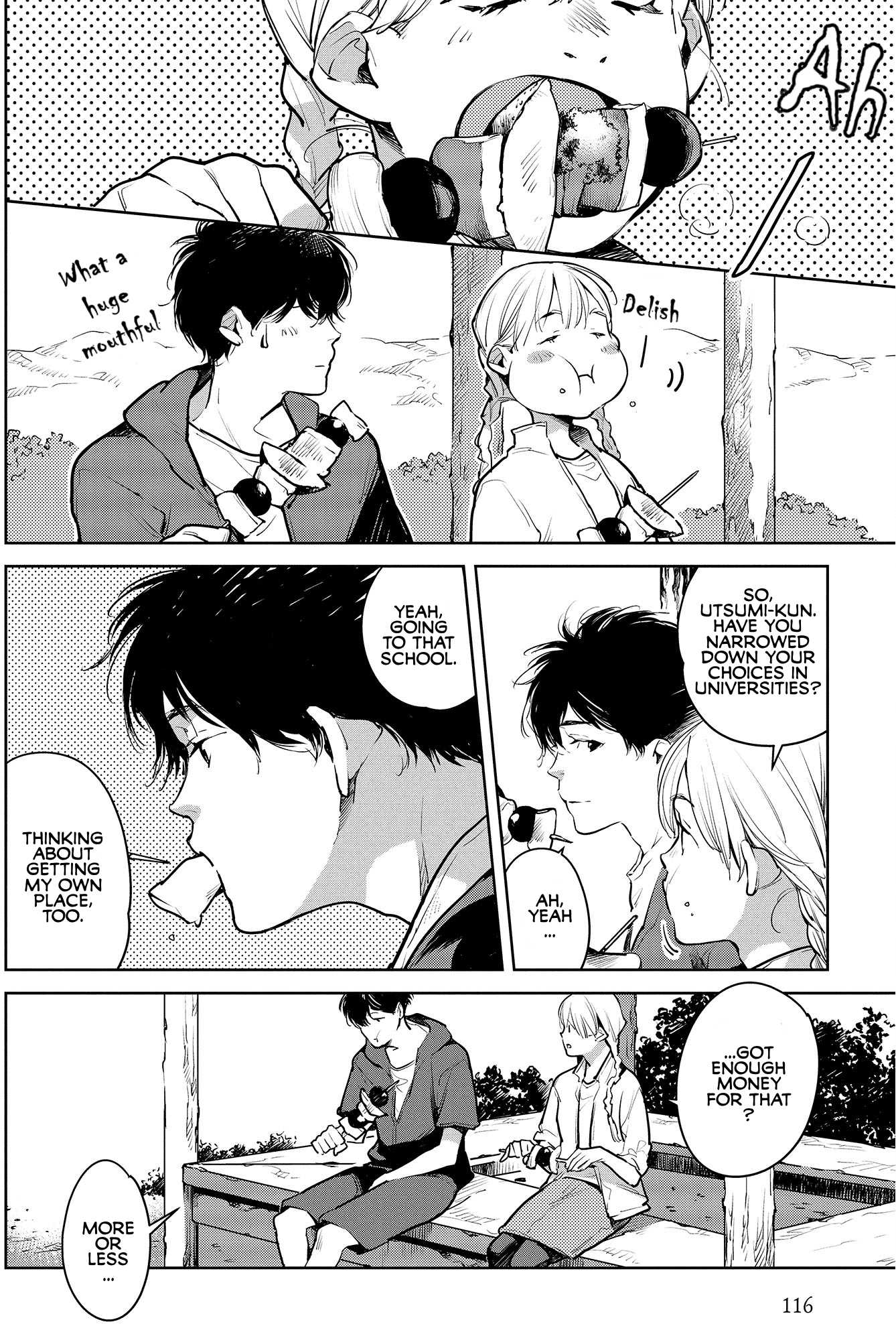Fish Served Whole Chapter 17 page 12 - Chapter 17: Saigo no Kinoko "Last Mushroom"