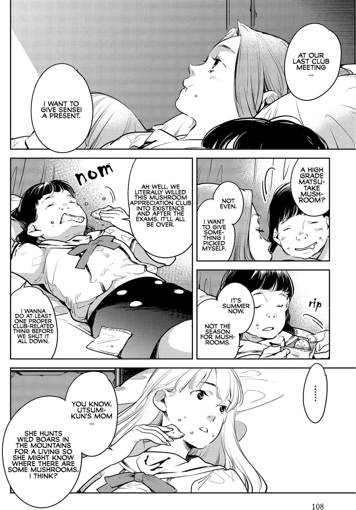 Fish Served Whole Chapter 17 page 4 - Chapter 17: Saigo no Kinoko "Last Mushroom"
