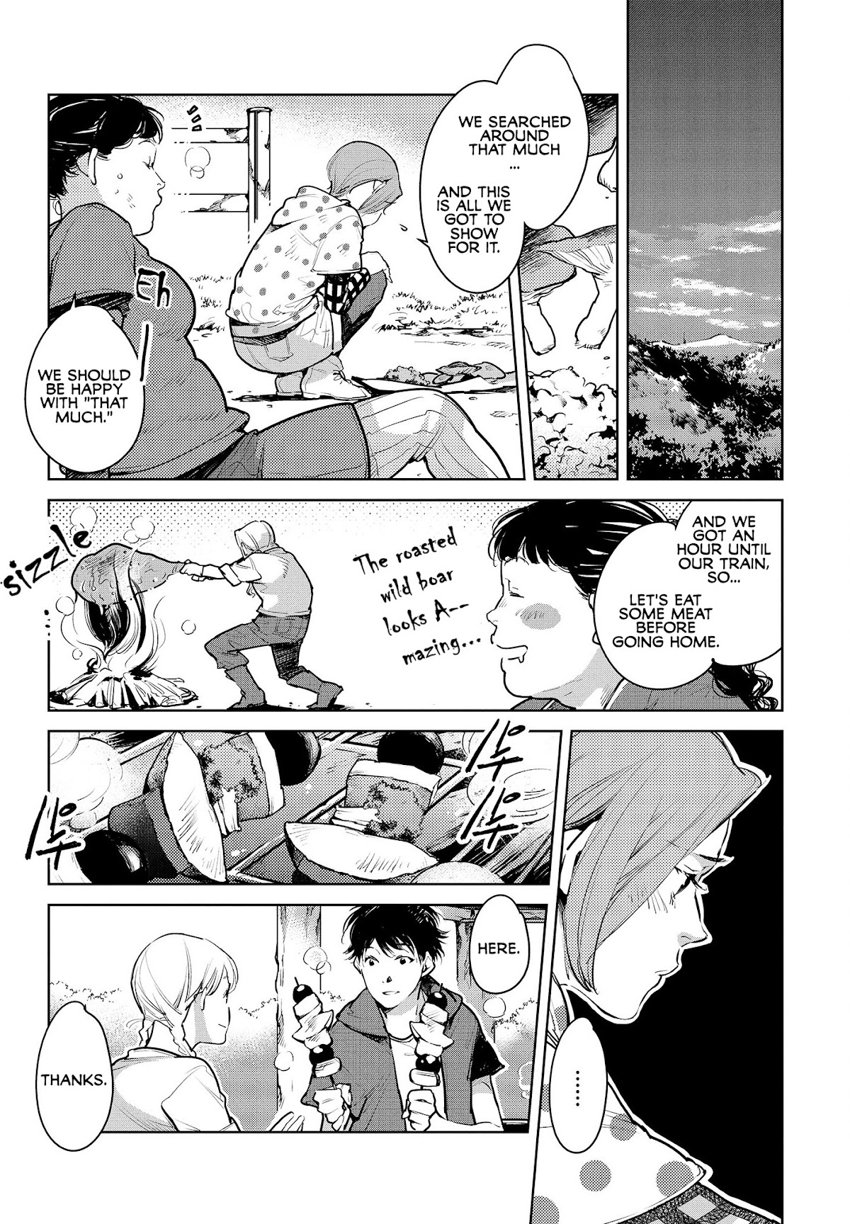 Fish Served Whole Chapter 17 page 9 - Chapter 17: Saigo no Kinoko "Last Mushroom"