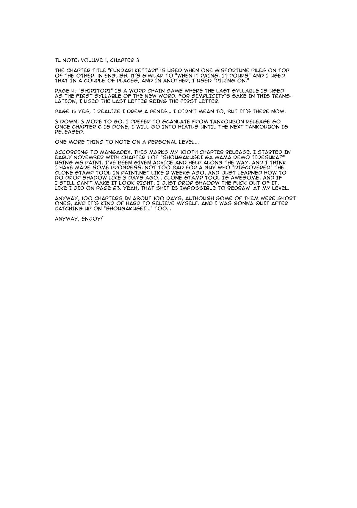Fish Served Whole Chapter 3 page 27 - Chapter 3: Fundari Kettari "When It Rains, It Pours"