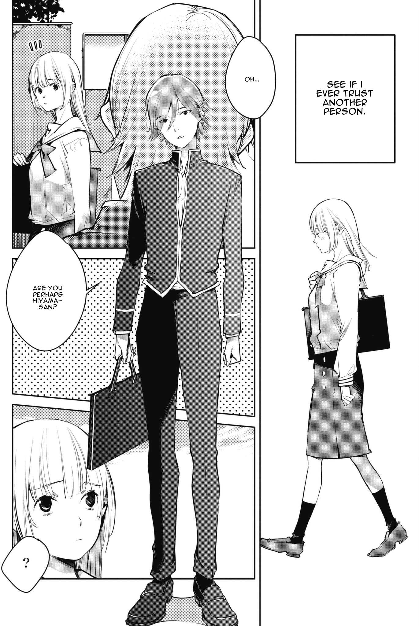 Fish Served Whole Chapter 7 page 12 - Chapter 7: Henna Yatsu "Such a Weird Kid"