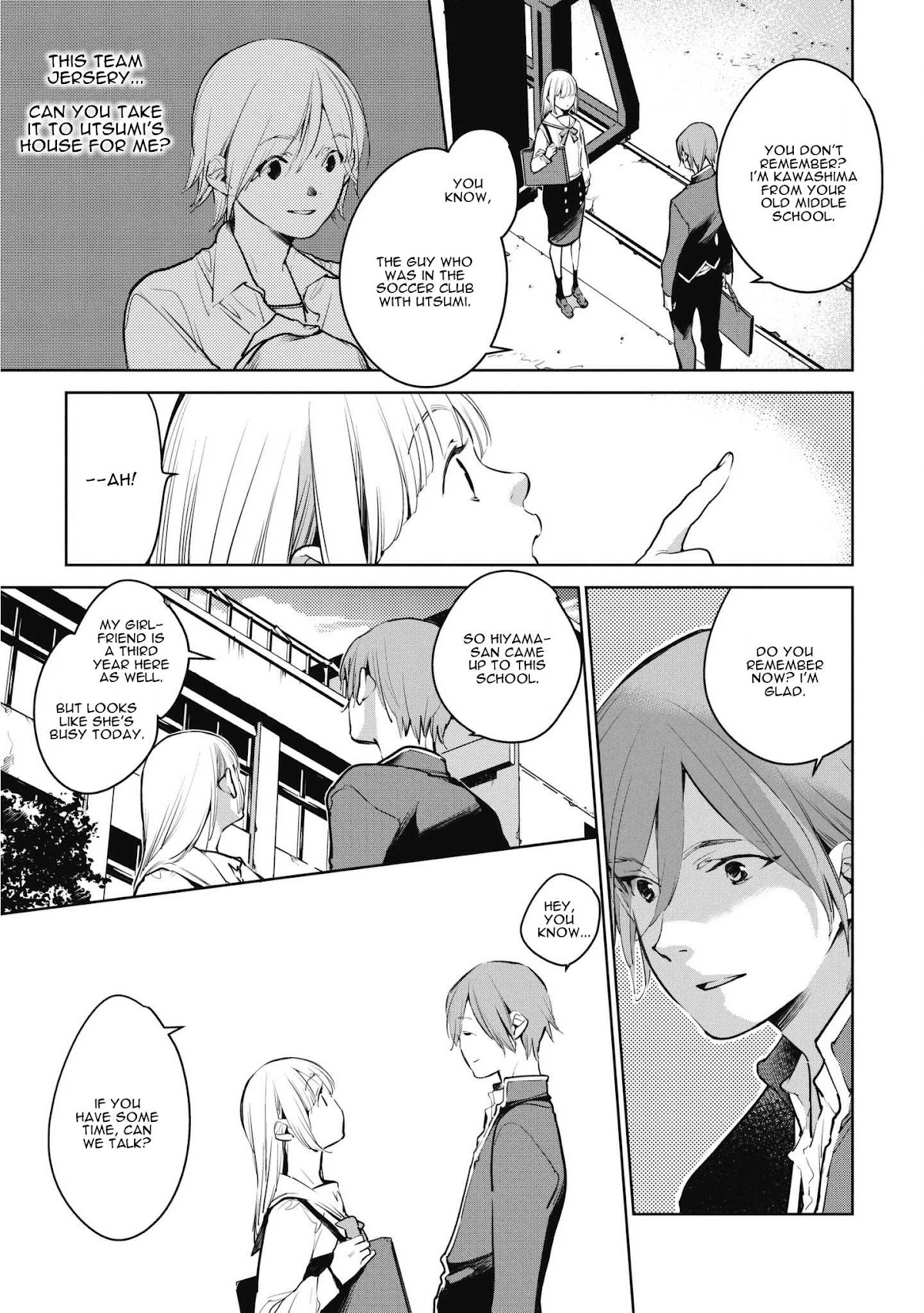 Fish Served Whole Chapter 7 page 13 - Chapter 7: Henna Yatsu "Such a Weird Kid"