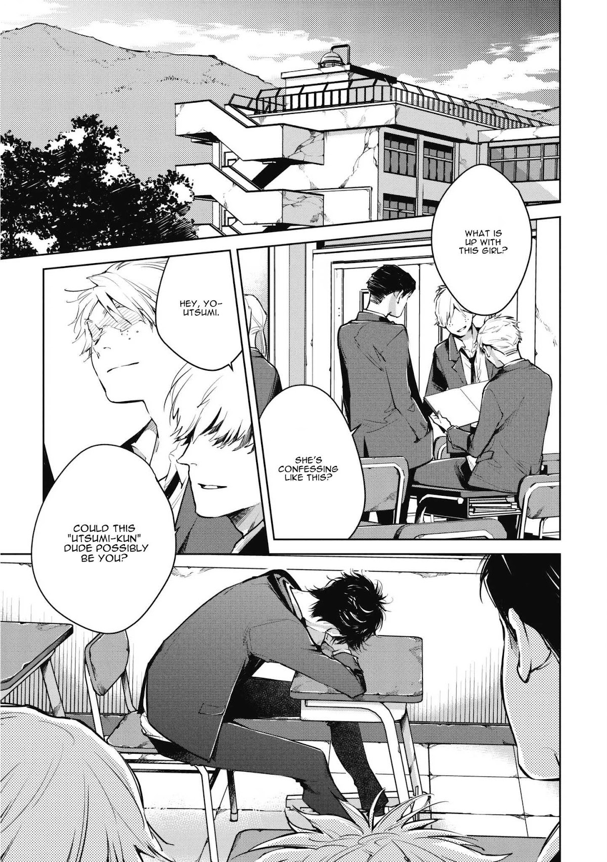 Fish Served Whole Chapter 7 page 27 - Chapter 7: Henna Yatsu "Such a Weird Kid"