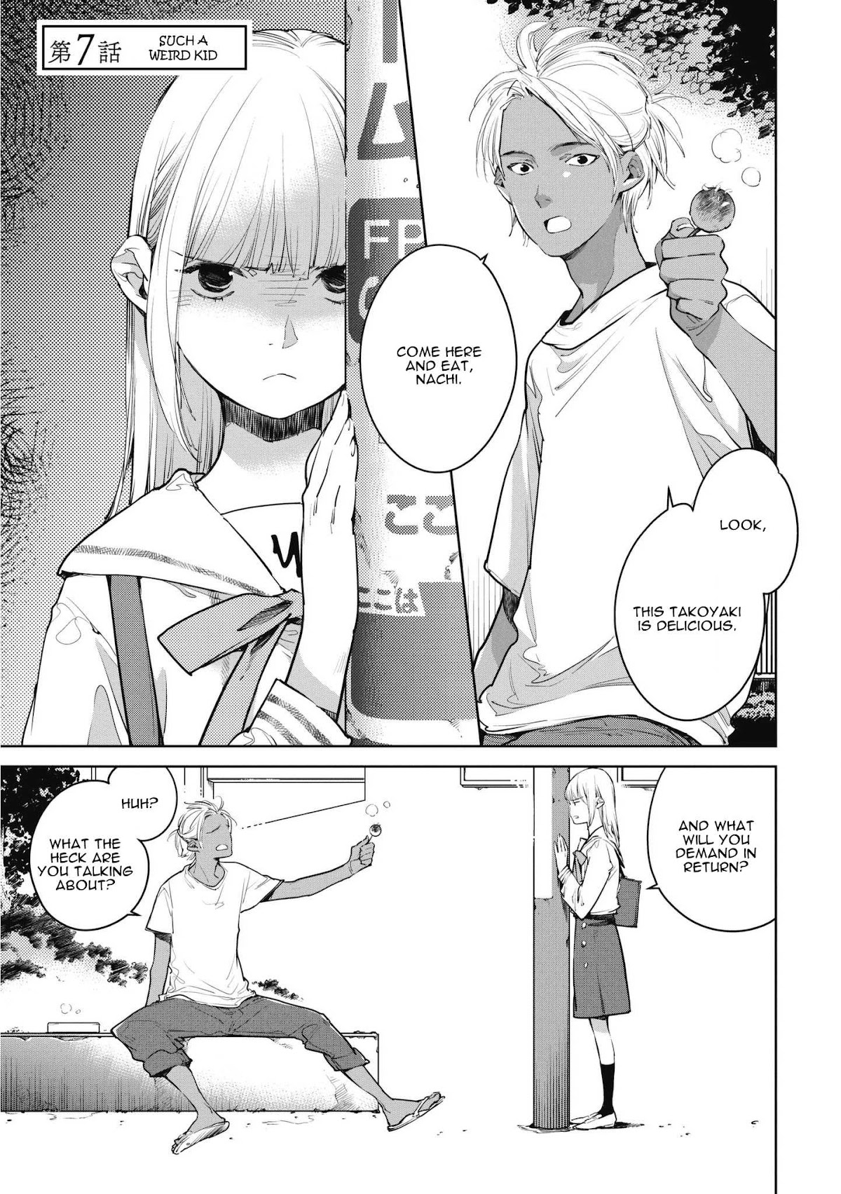 Fish Served Whole Chapter 7 page 5 - Chapter 7: Henna Yatsu "Such a Weird Kid"