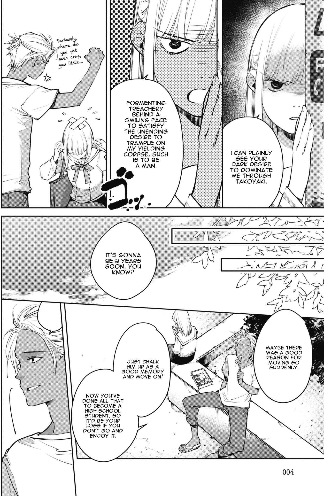 Fish Served Whole Chapter 7 page 6 - Chapter 7: Henna Yatsu "Such a Weird Kid"