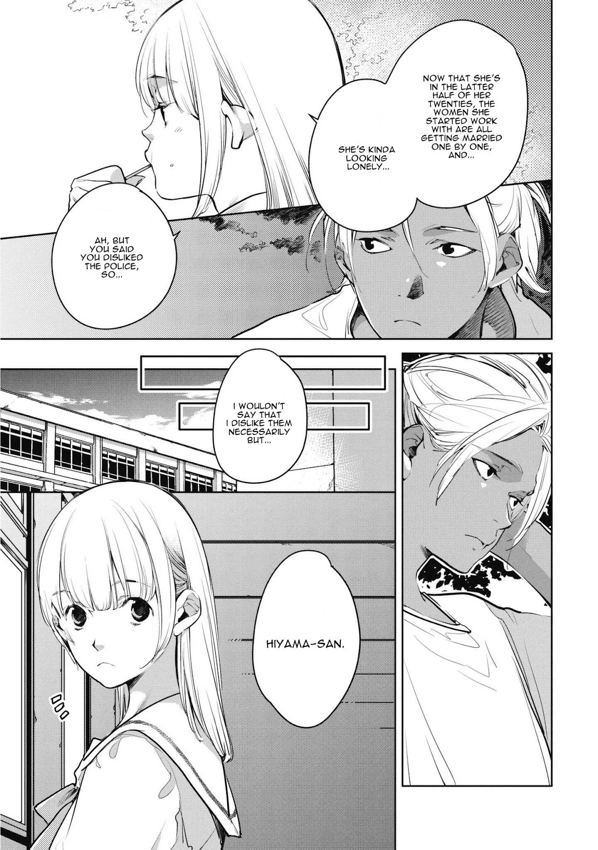 Fish Served Whole Chapter 7 page 9 - Chapter 7: Henna Yatsu "Such a Weird Kid"