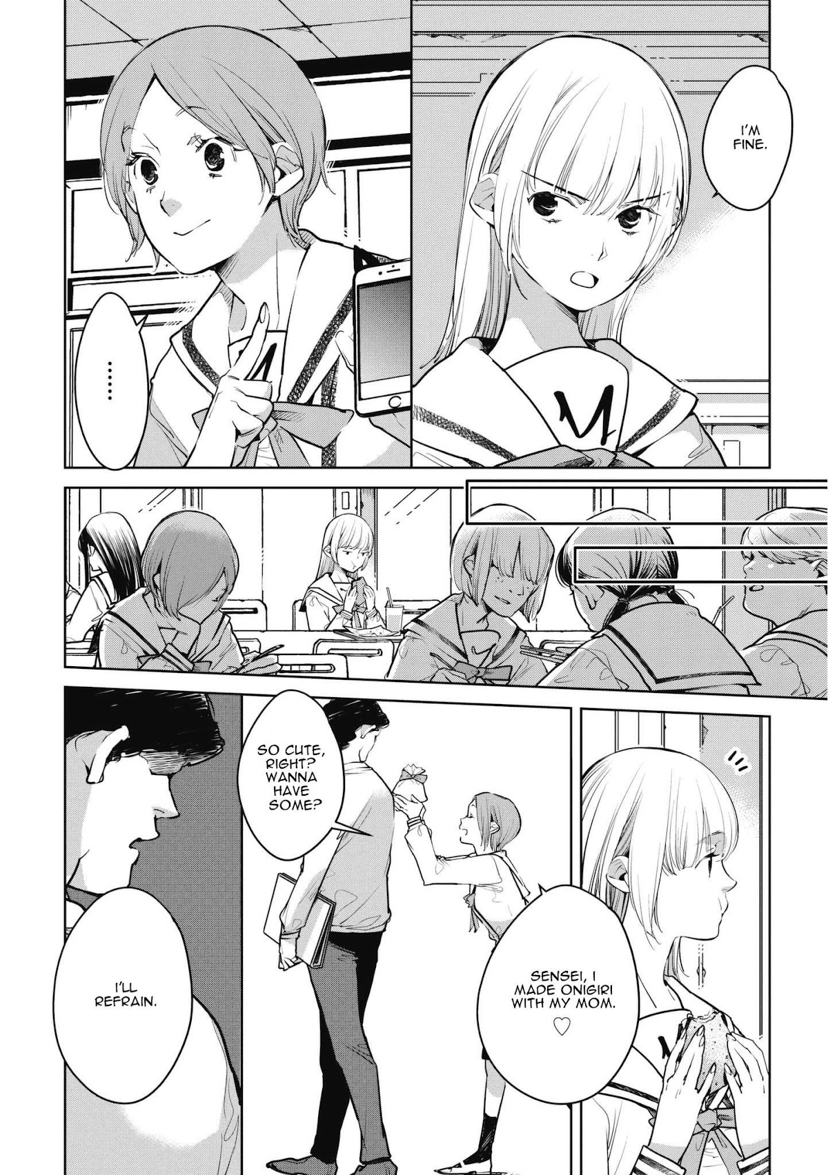Fish Served Whole Chapter 8 page 14 - Chapter 8: Haiboku "Defeat"