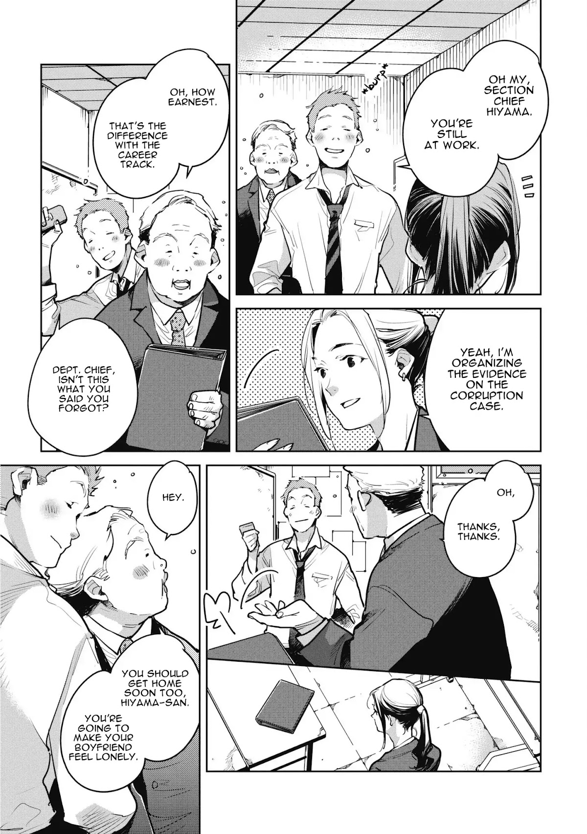 Fish Served Whole Chapter 9 page 5 - Chapter 9: Okubyoumono "Coward"