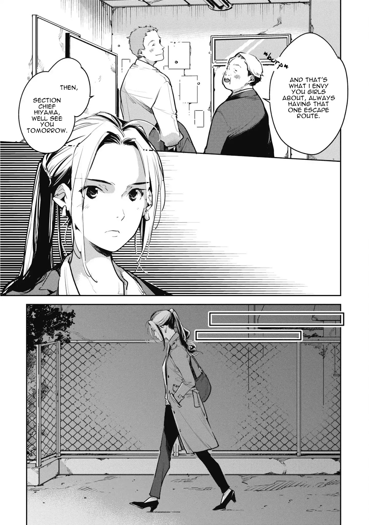 Fish Served Whole Chapter 9 page 7 - Chapter 9: Okubyoumono "Coward"