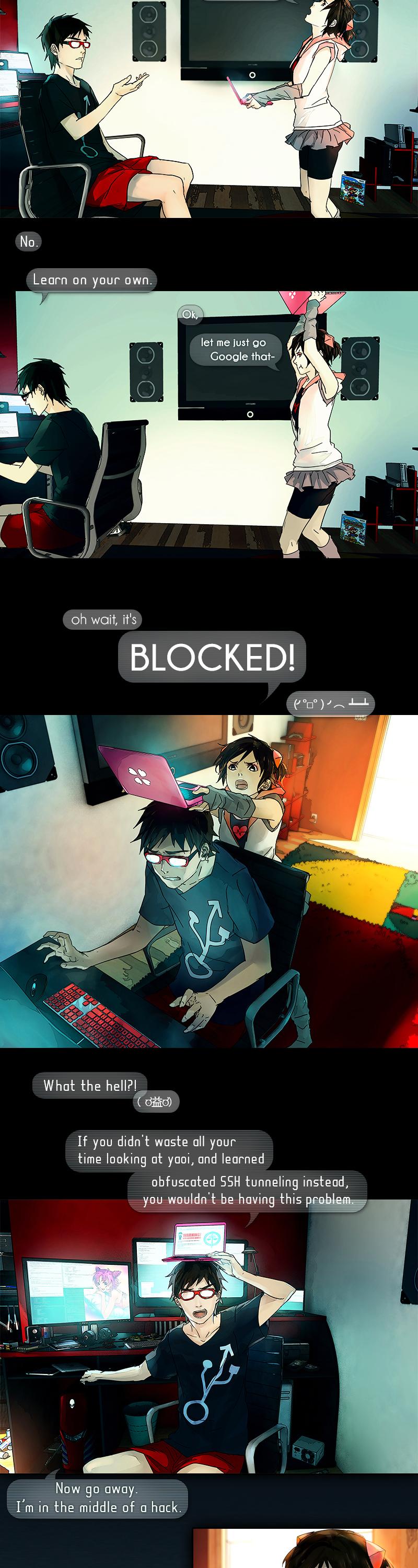 Fisheye Placebo Chapter 0.1 page 3 - Chapter 0.1: Hello World (Part 1)