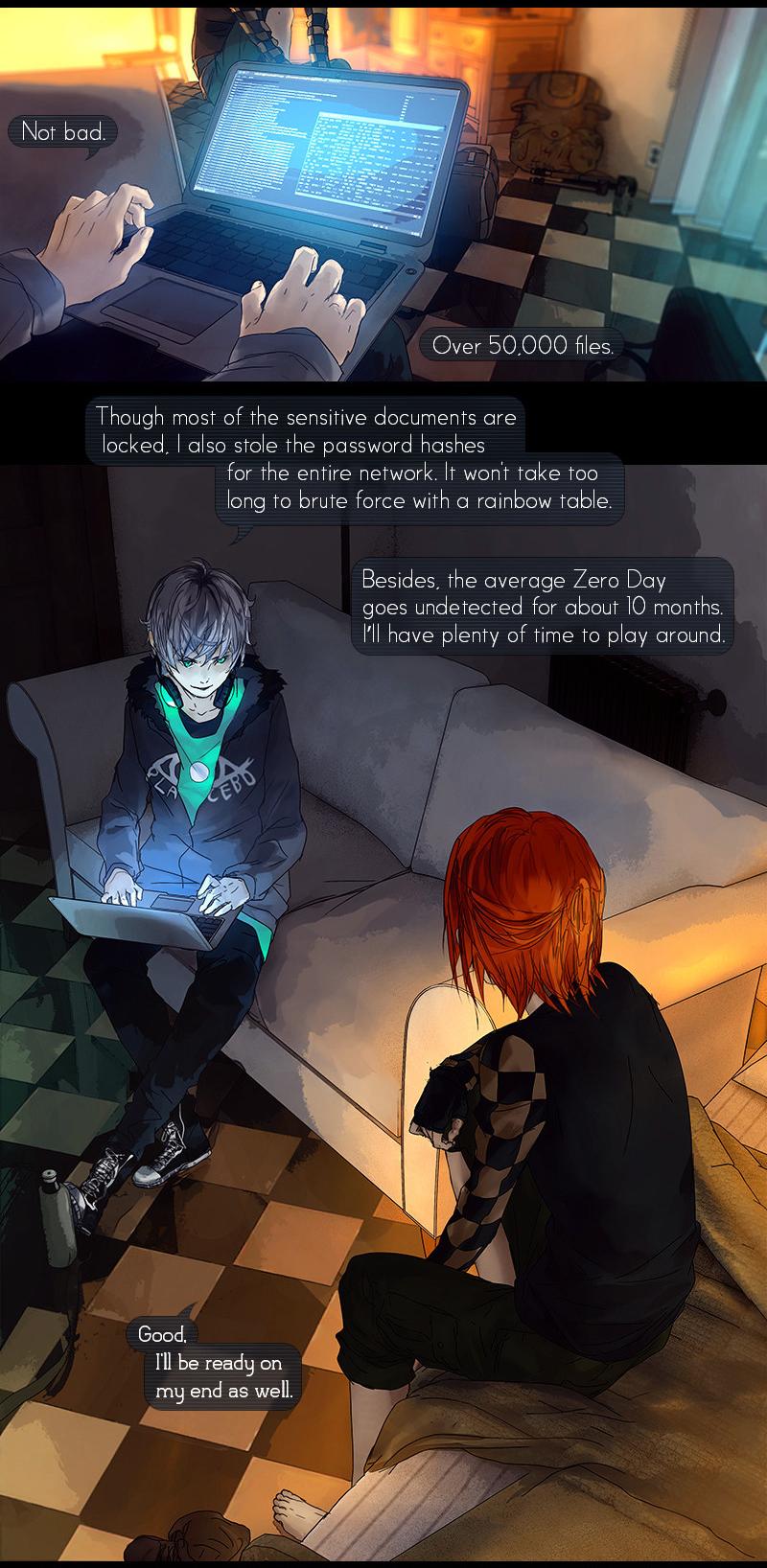 Fisheye Placebo Chapter 0.7 page 3 - Chapter 0.7: Hello World (Part 7)