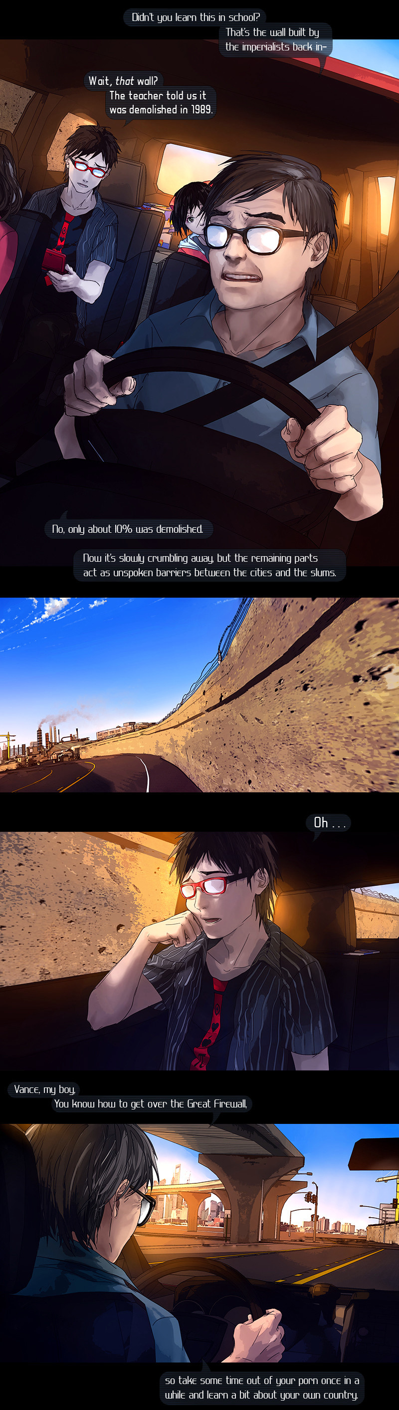 Fisheye Placebo Chapter 0.7 page 5 - Chapter 0.7: Hello World (Part 7)