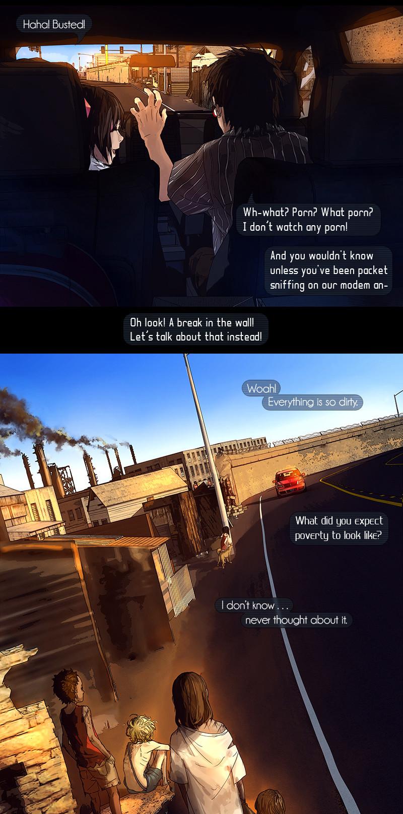 Fisheye Placebo Chapter 0.7 page 6 - Chapter 0.7: Hello World (Part 7)