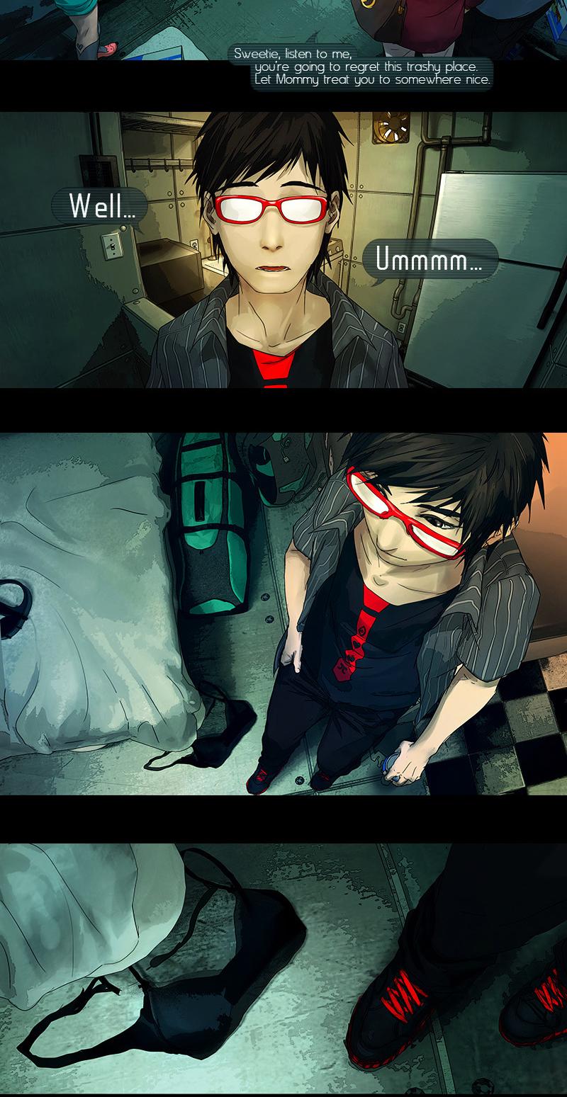 Fisheye Placebo Chapter 0.8 page 4 - Chapter 0.8: Hello World (Part 8)