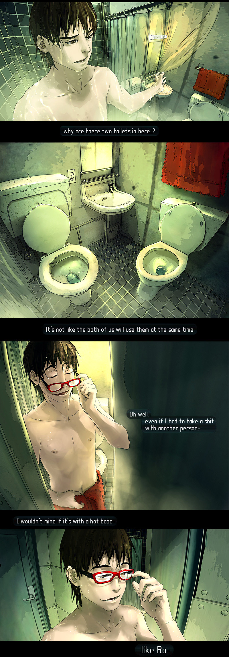 Fisheye Placebo Chapter 0.8 page 7 - Chapter 0.8: Hello World (Part 8)