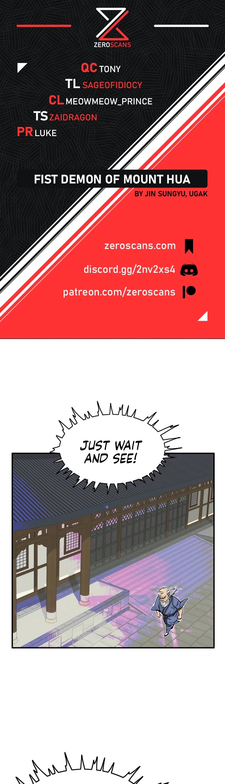 Fist Demon of Mount Hua Chapter 10 page 1 - Chapter 10