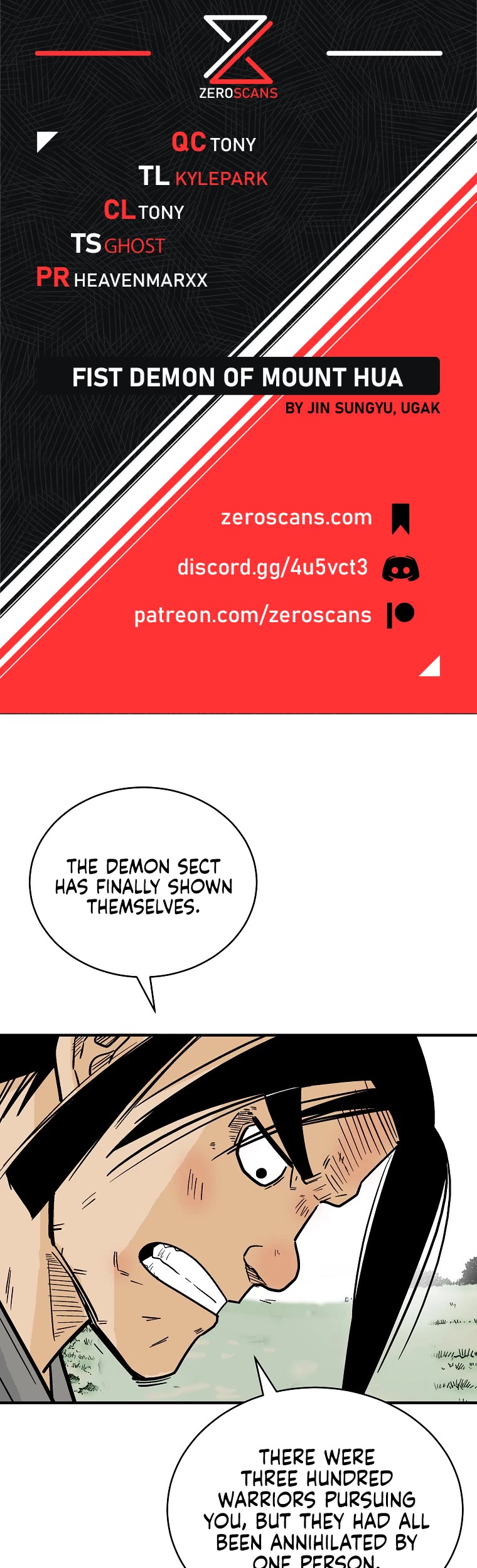 Fist Demon of Mount Hua Chapter 123 page 1 - Chapter 123