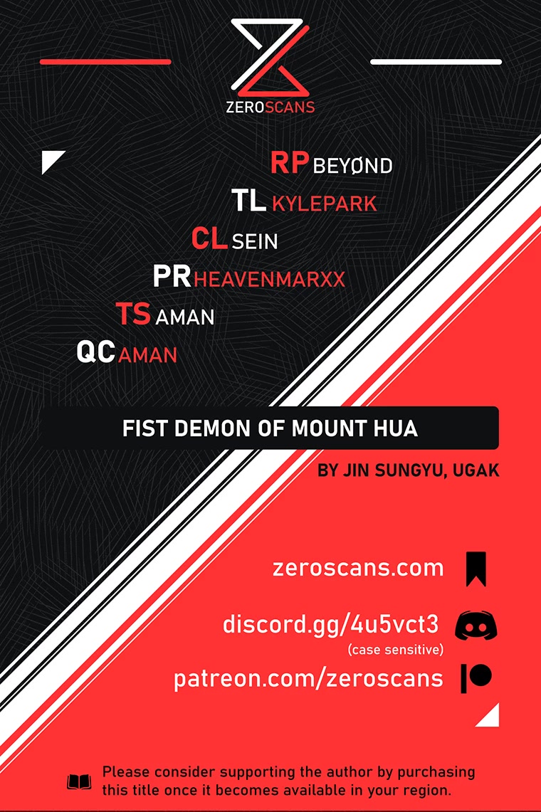 Fist Demon of Mount Hua Chapter 136 page 1 - Chapter 136