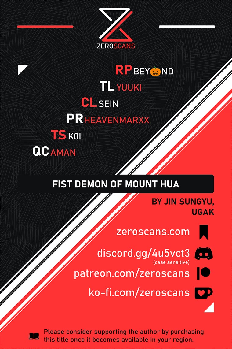 Fist Demon of Mount Hua Chapter 153 page 1 - Chapter 153