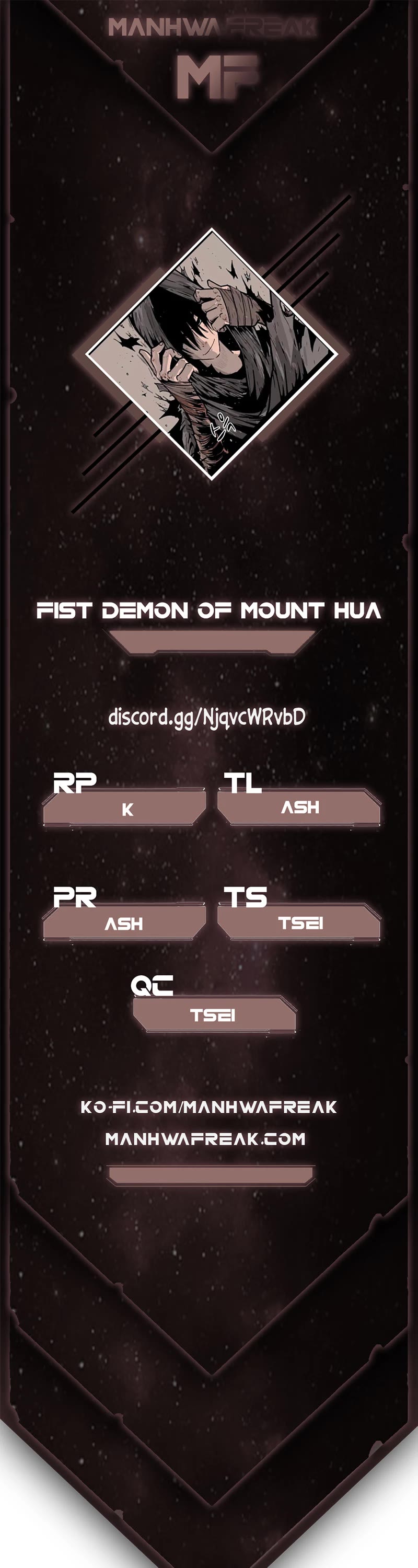 Fist Demon of Mount Hua Chapter 155 page 1 - Chapter 155