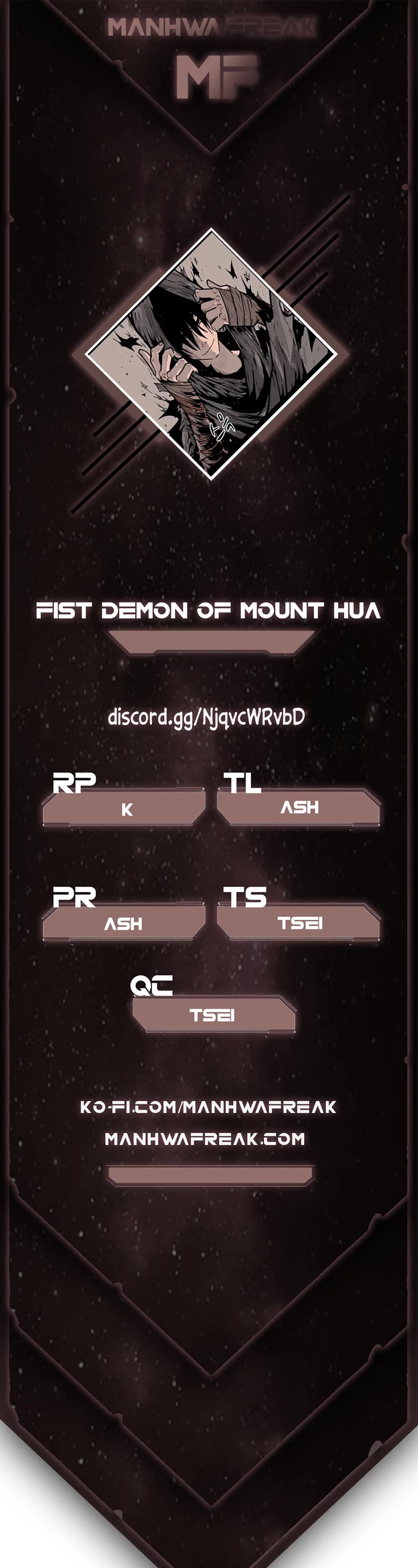 Fist Demon of Mount Hua Chapter 156 page 1 - Chapter 156
