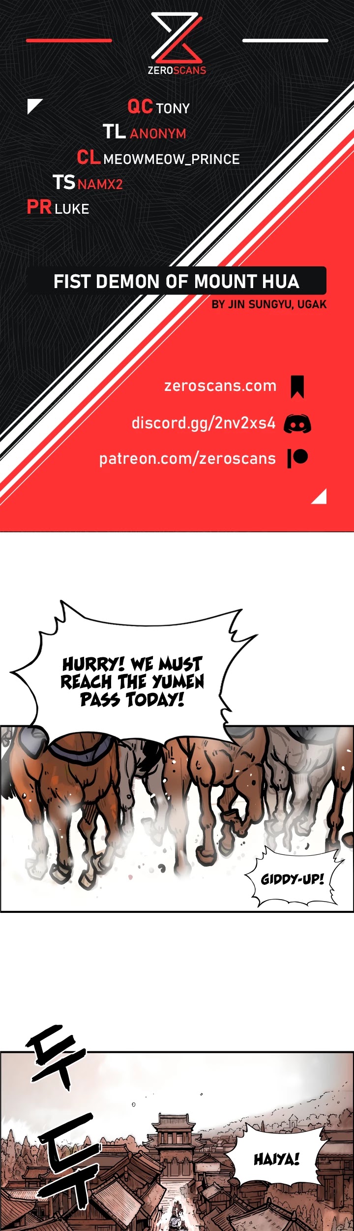 Fist Demon of Mount Hua Chapter 16 page 1 - Chapter 16