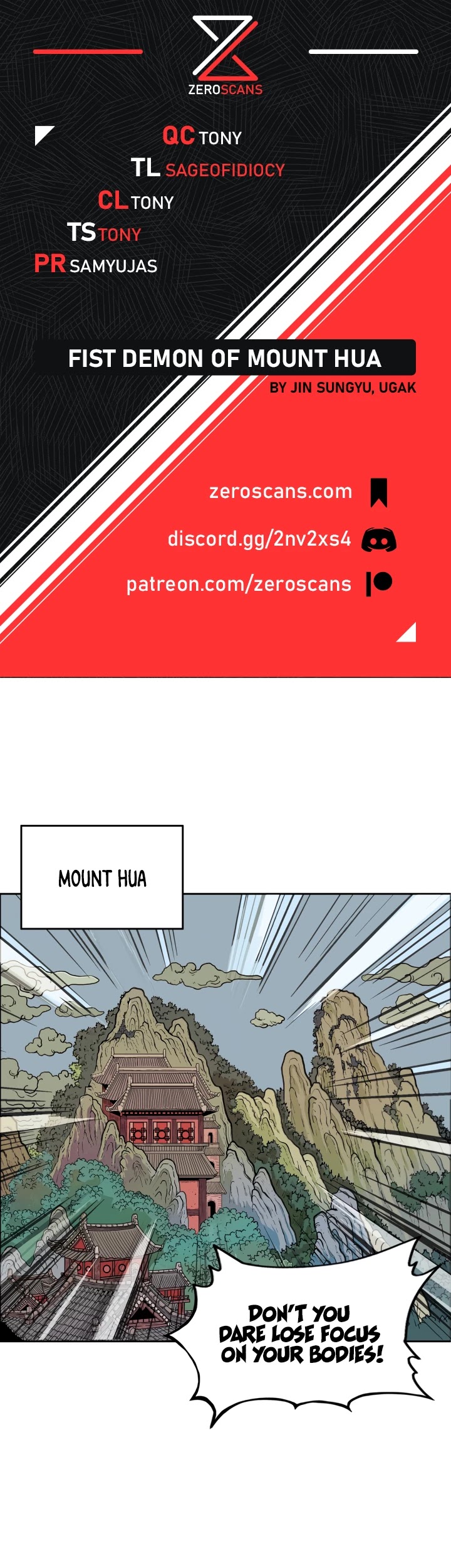Fist Demon of Mount Hua Chapter 2 page 1 - Chapter 2