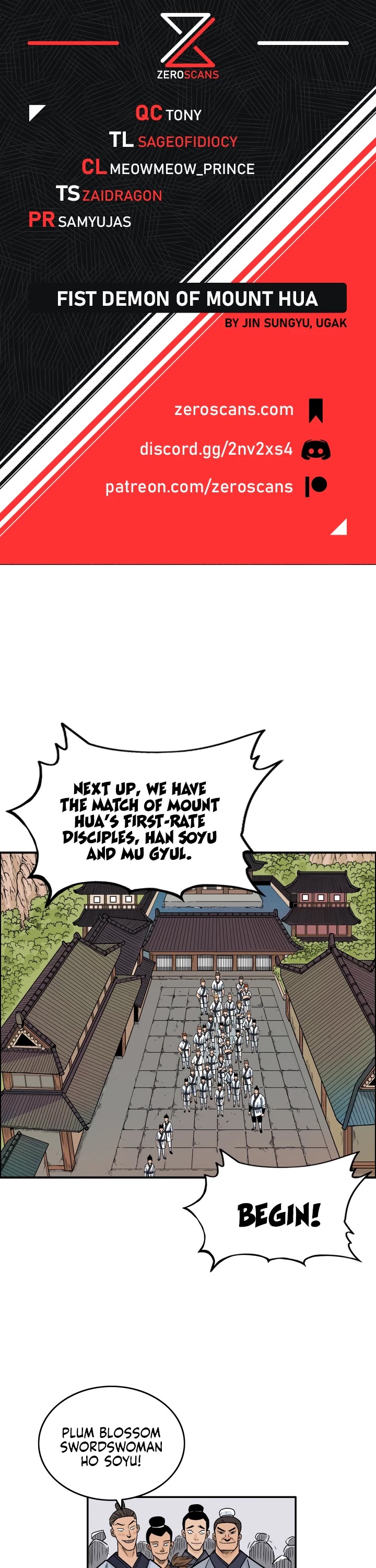 Fist Demon of Mount Hua Chapter 5 page 1 - Chapter 5