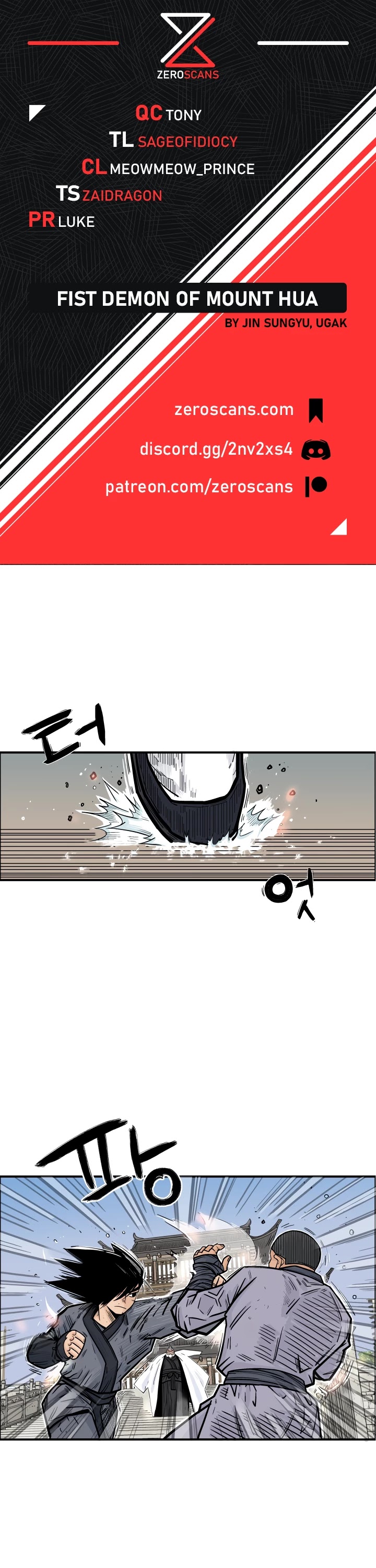 Fist Demon of Mount Hua Chapter 6 page 1 - Chapter 6