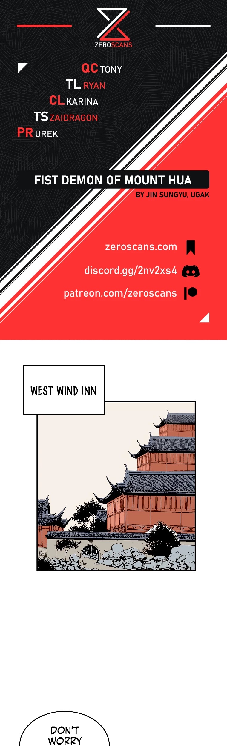 Fist Demon of Mount Hua Chapter 61 page 1 - Chapter 61