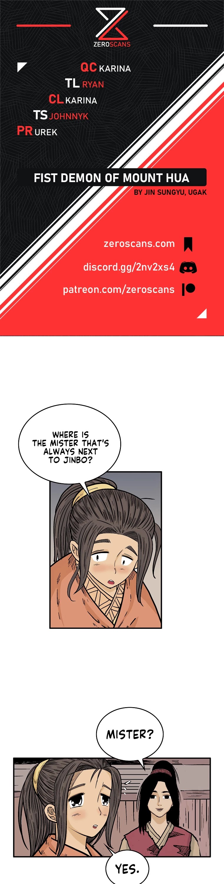 Fist Demon of Mount Hua Chapter 71 page 1 - Chapter 71