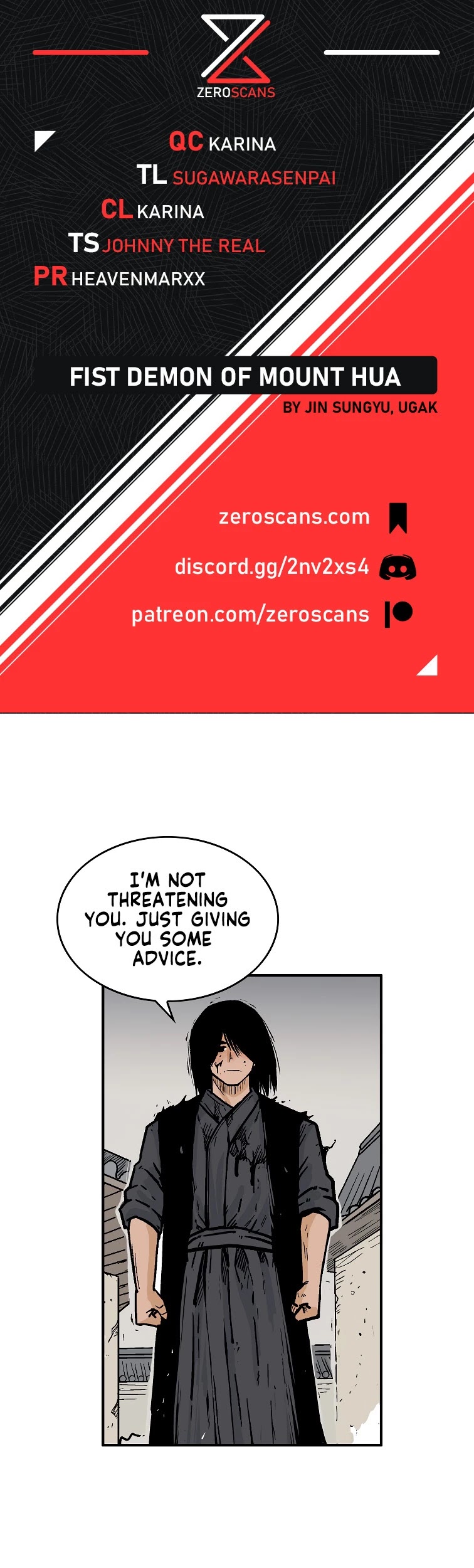 Fist Demon of Mount Hua Chapter 72 page 1 - Chapter 72