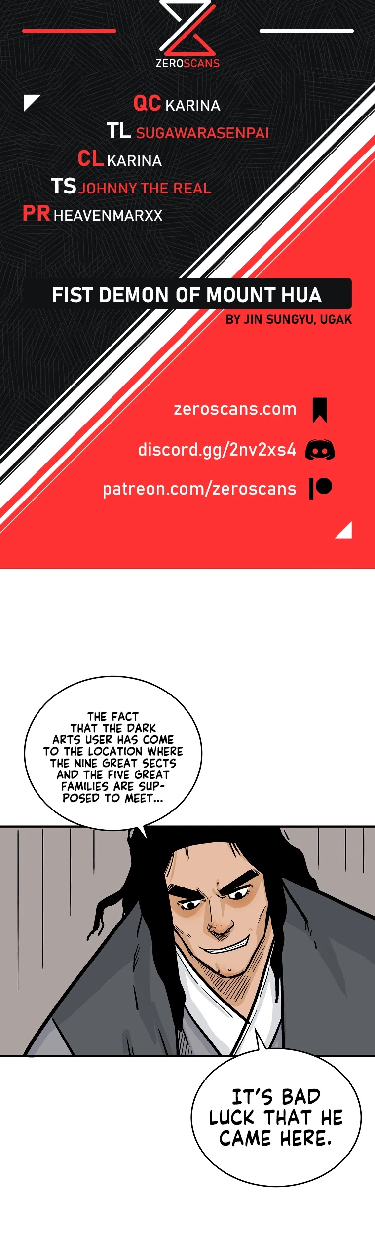 Fist Demon of Mount Hua Chapter 75 page 1 - Chapter 75