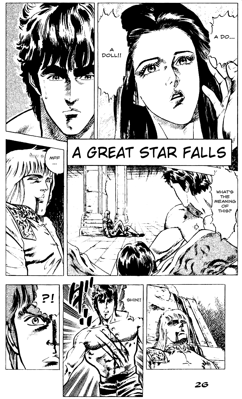 Fist of the North Star Chapter 10 page 1 - Chapter 10: A Great Star Falls