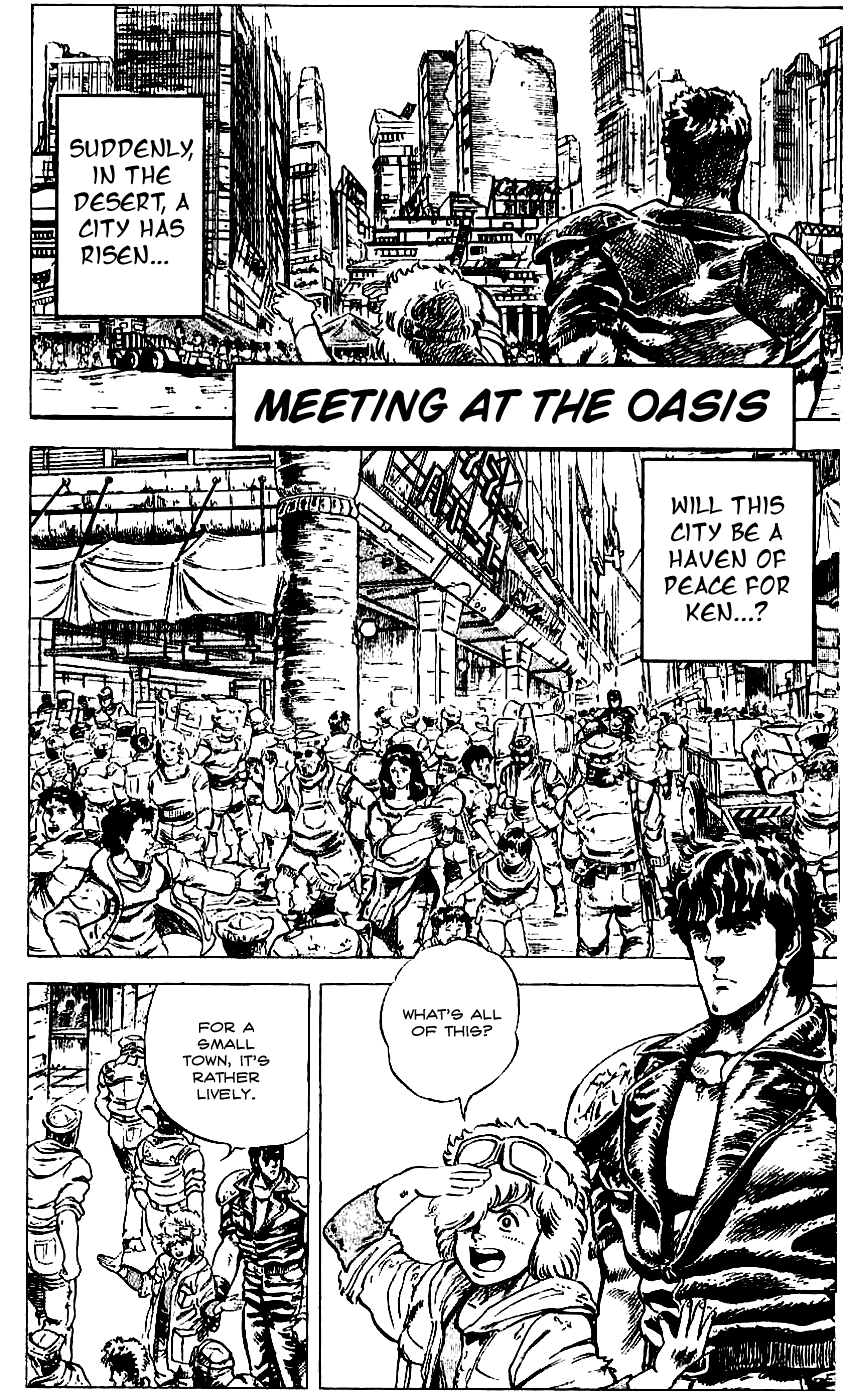 Fist of the North Star Chapter 11 page 1 - Chapter 11: Meeting at the Oasis