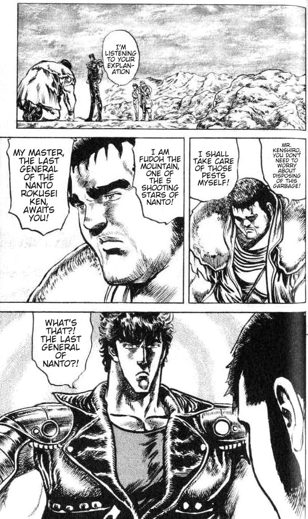 Fist of the North Star Chapter 111 page 21 - Chapter 111: The Light that Summons Hokuto!