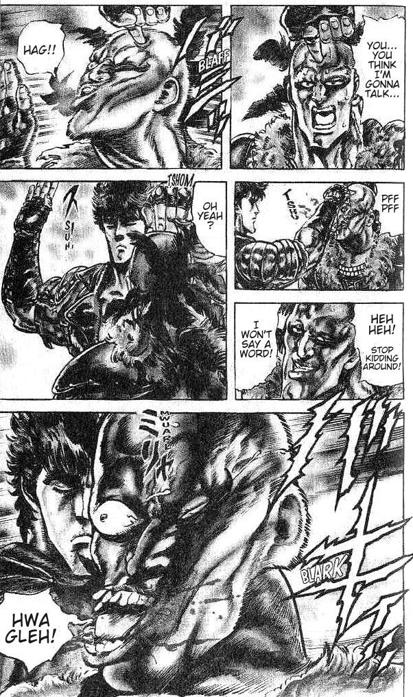 Fist of the North Star Chapter 128 page 11 - Chapter 128: Nothing Can Hide a Fist!