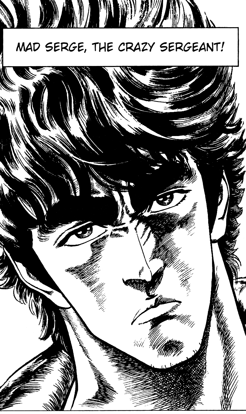 Fist of the North Star Chapter 13 page 1 - Chapter 13: Mad Serge, the Crazy Sergeant!