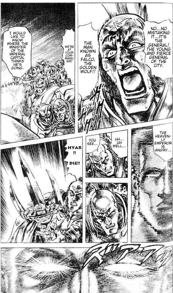 Fist of the North Star Chapter 145 page 15 - Chapter 145: Falco, the Golden Man!