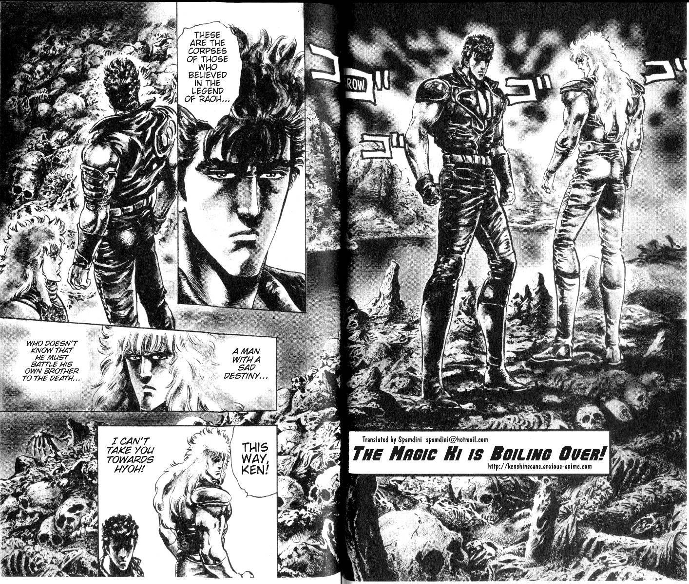 Fist of the North Star Chapter 182 page 1 - Chapter 182: The Magic Ki is Boiling Over!