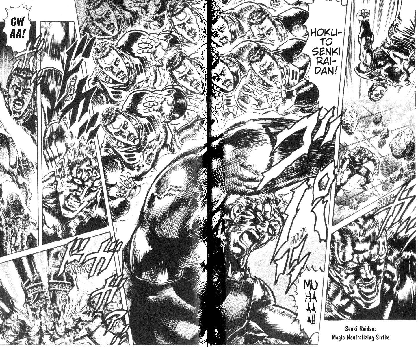 Fist of the North Star Chapter 182 page 14 - Chapter 182: The Magic Ki is Boiling Over!