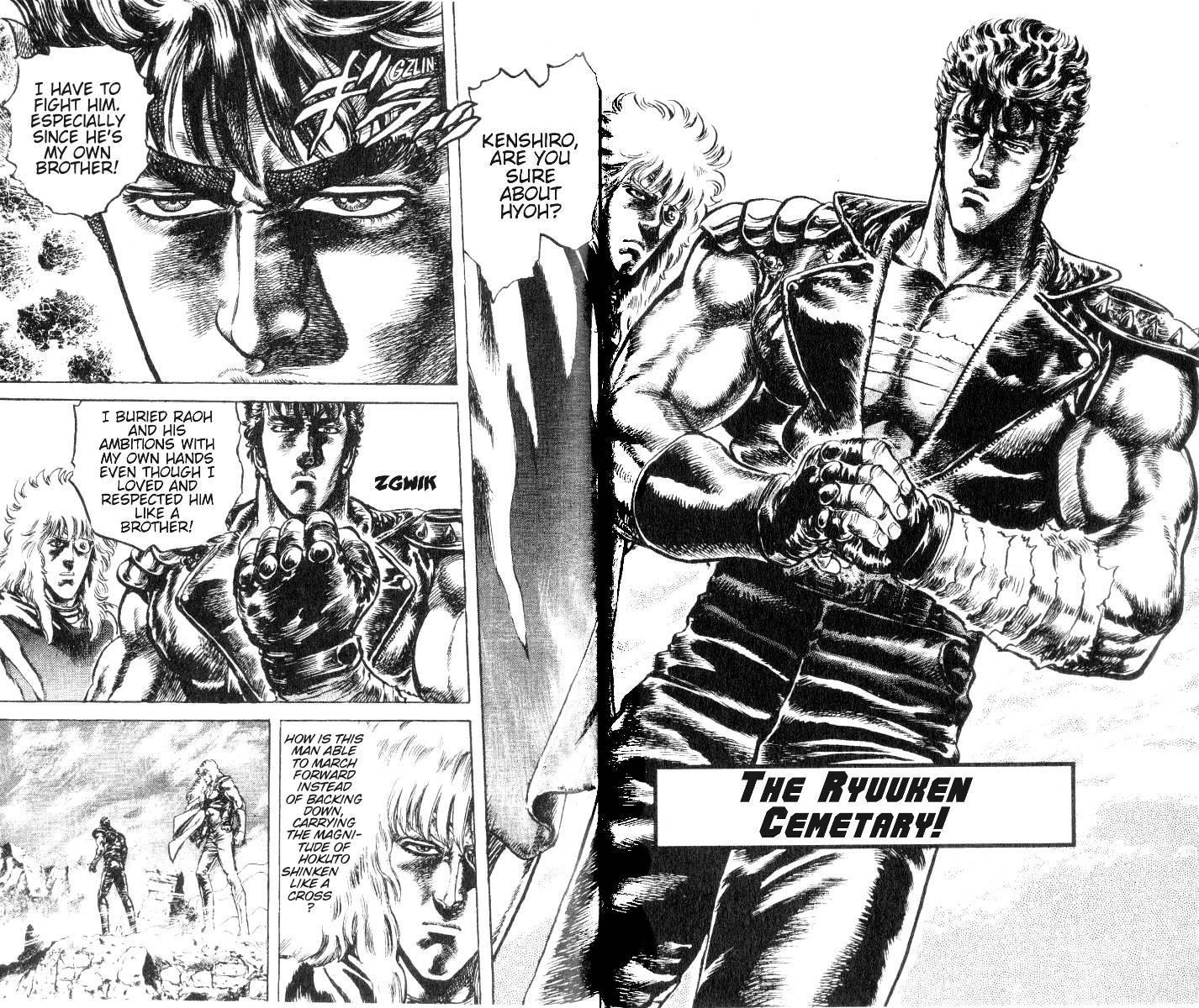 Fist of the North Star Chapter 192 page 3 - Chapter 192: The Ryuuken Cemetary!