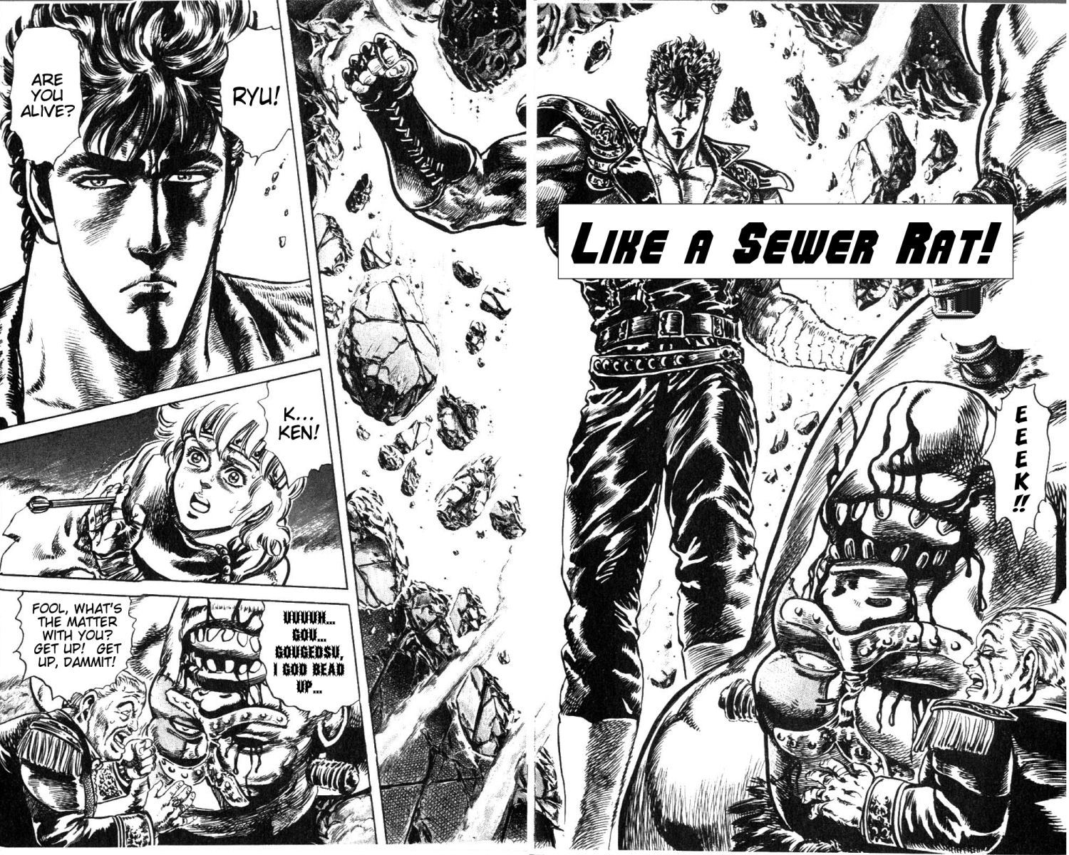 Fist of the North Star Chapter 217 page 3 - Chapter 217: Like a Sewer Rat!