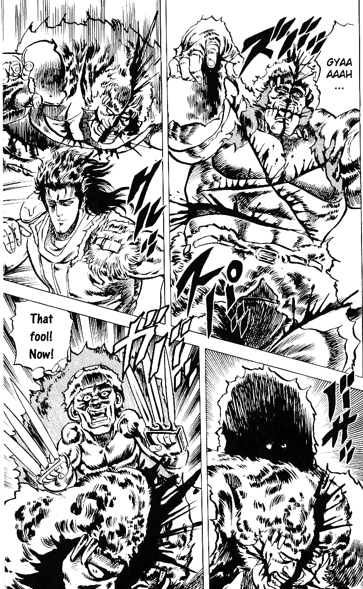 Fist of the North Star Chapter 29 page 10 - Chapter 29: The Death of Gunrouken!