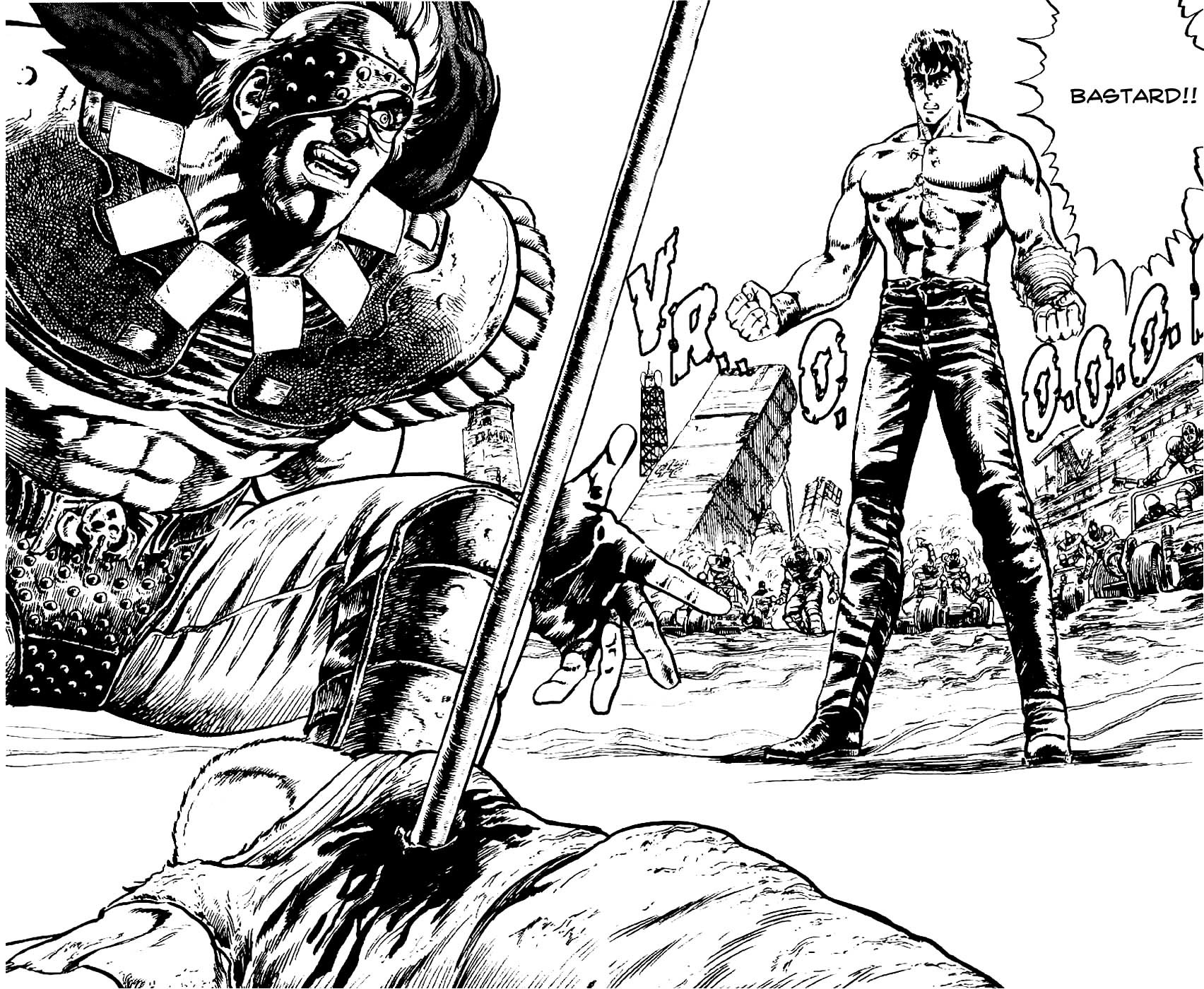 Fist of the North Star Chapter 3 page 4 - Chapter 3: Secret Fist: Zankai Ken