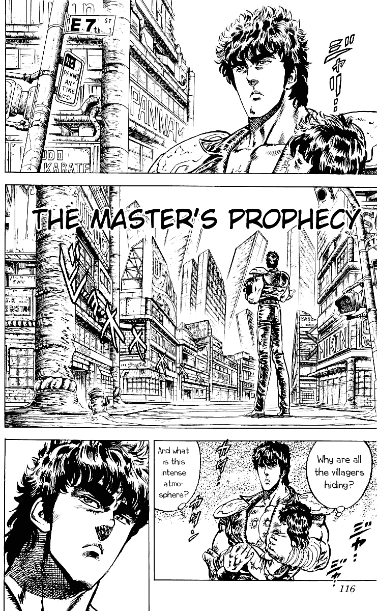 Fist of the North Star Chapter 41 page 1 - Chapter 41: The Master's Prophecy