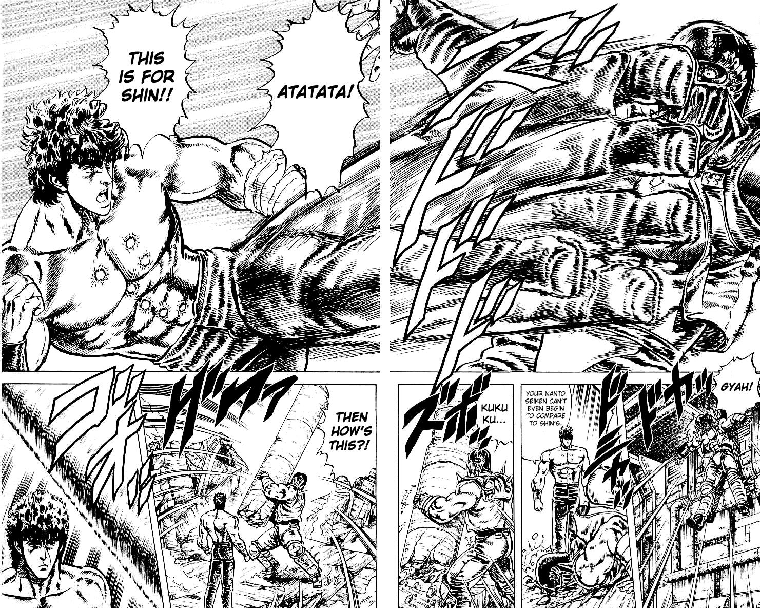 Fist of the North Star Chapter 44 page 10 - Chapter 44: The Four Fists of Rage
